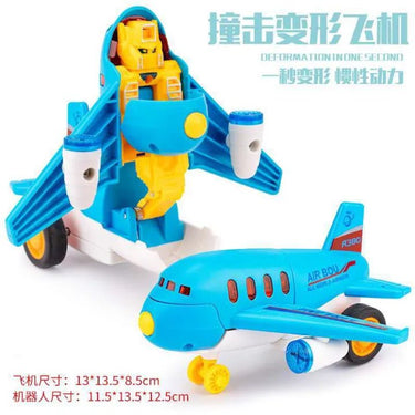 Inertial Power Deformation Airplane